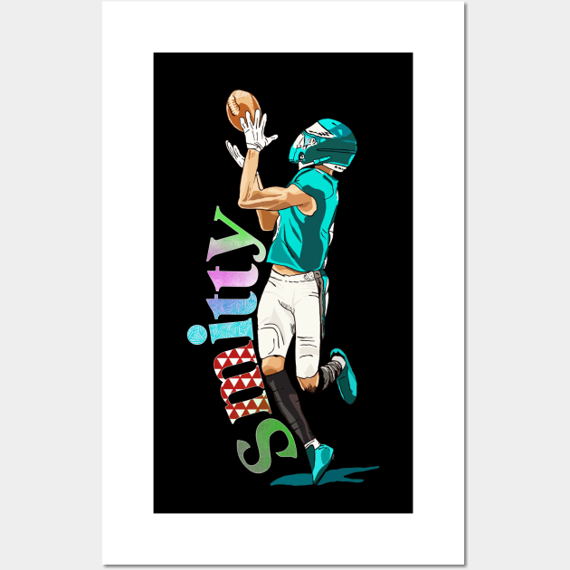 Smitty Eagles Comic Wall Art by sandimarshel